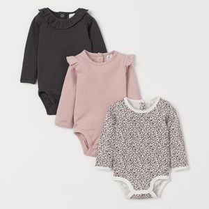 Fall/winter colors toddler 18M bodysuits